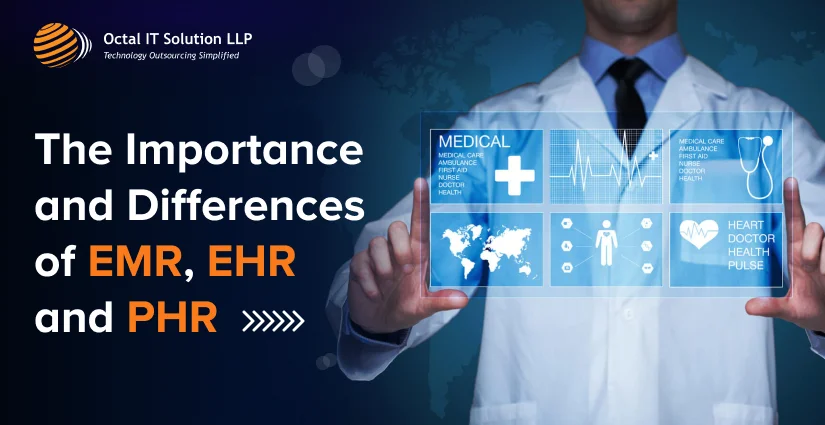 The Importance and Differences of EMR, EHR & PHR