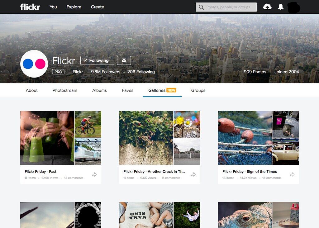 Flicker Developed in PHP