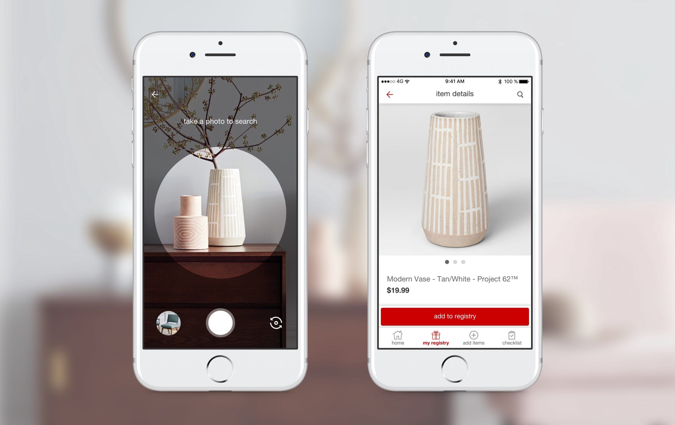 AI-based visual search