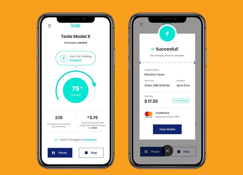 app to find electric car charging stations