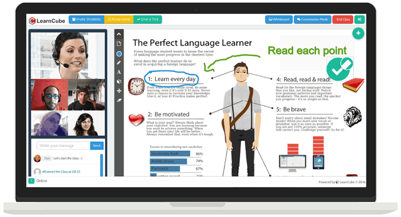virtual classroom app development
