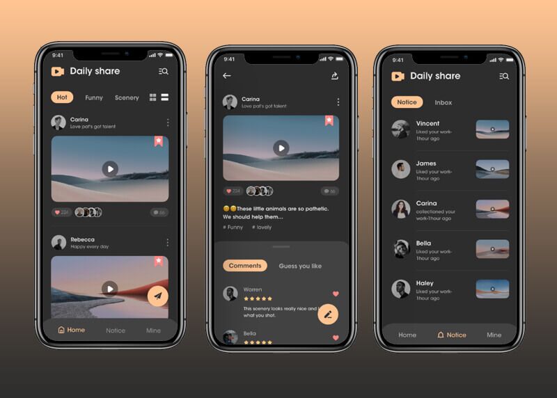 short video app development