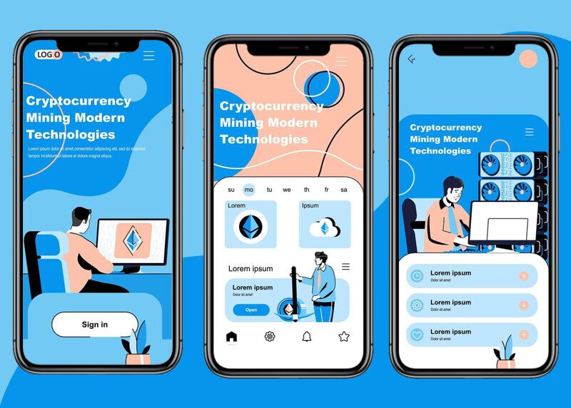 Token Mining App Development