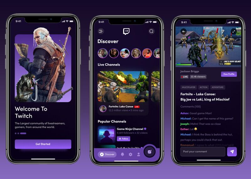 twitch app clone development