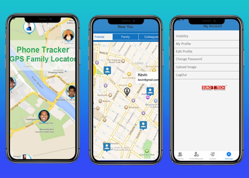 Cell Phone Tracker App Development