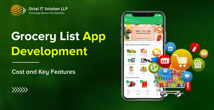 Grocery List App Development – Cost and Key Features [2026]