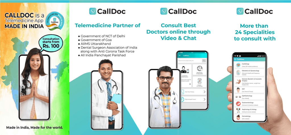 CallDoc telemedicine app