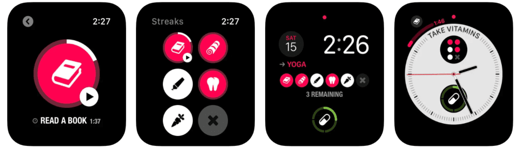 Streaks&nbsp;apple watch app