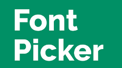 Font picker