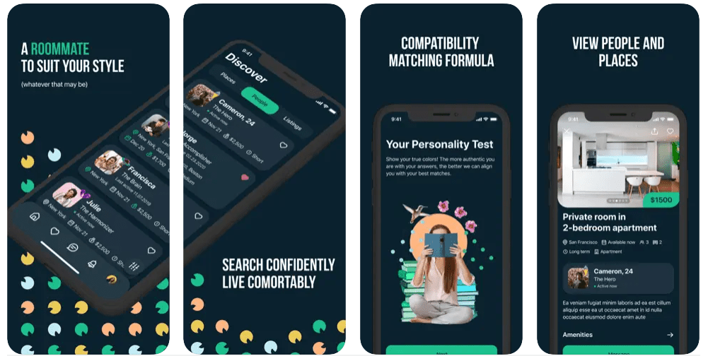Roommaters: Roommate search app