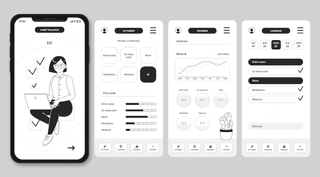 how to design create mobile app wireframe