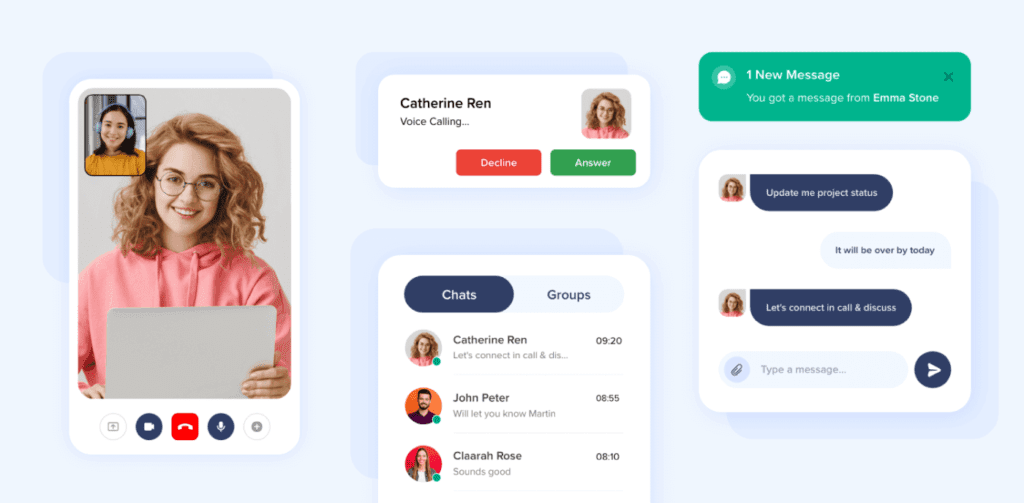 how to make a messaging app