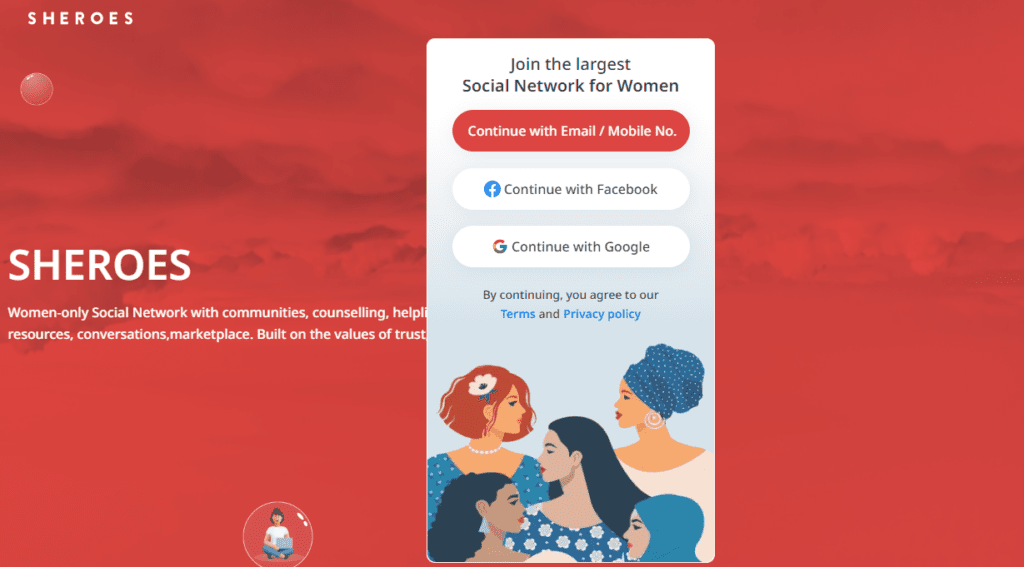 Sheroes - best women safety app