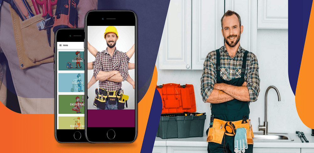 on demand handyman app development