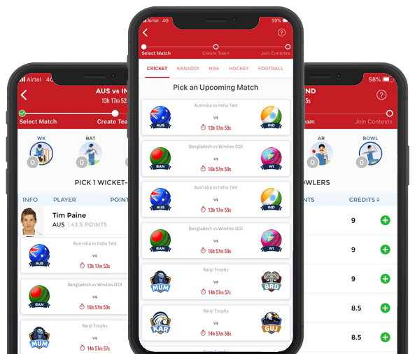 app like dream11 - User Panel