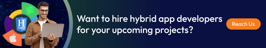 hire hybrid app developers united states