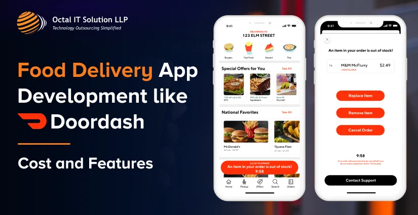 Food Delivery App Development like Doordash – Cost and Features in 2025