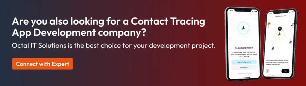 connect with expert button