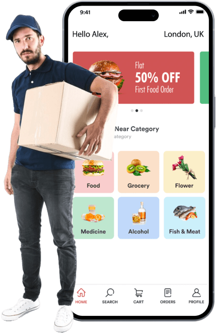 Our Diversified Portfolio of Delivery App Development