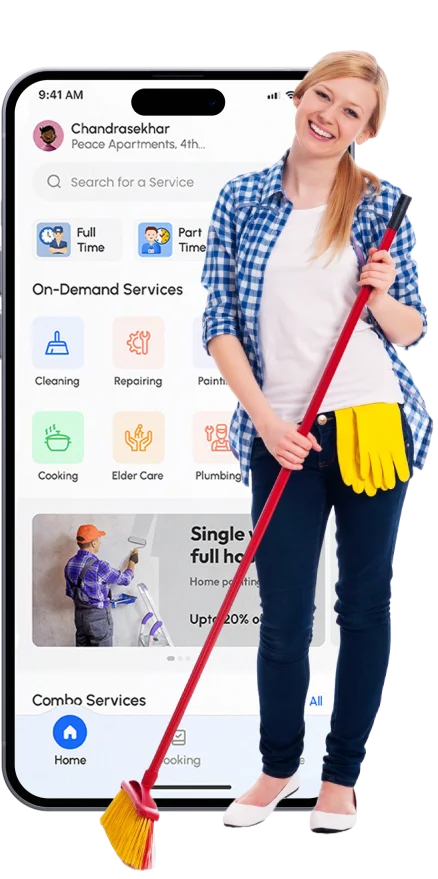 Advanced Features of House Cleaning App Development 