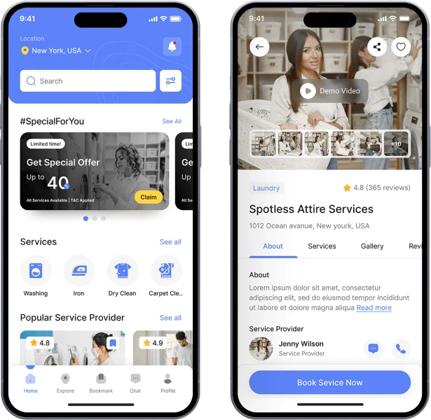 Laundry Mobile App Development