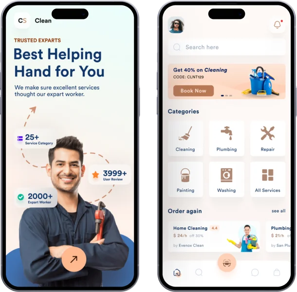 On Demand House Cleaning App Development