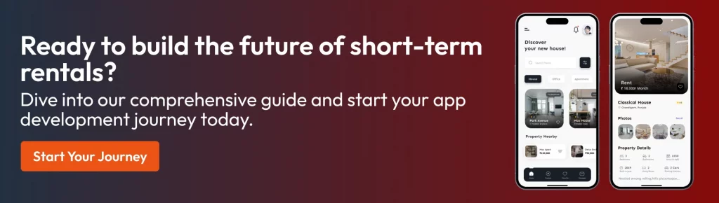 Short Term Rental App cta 2