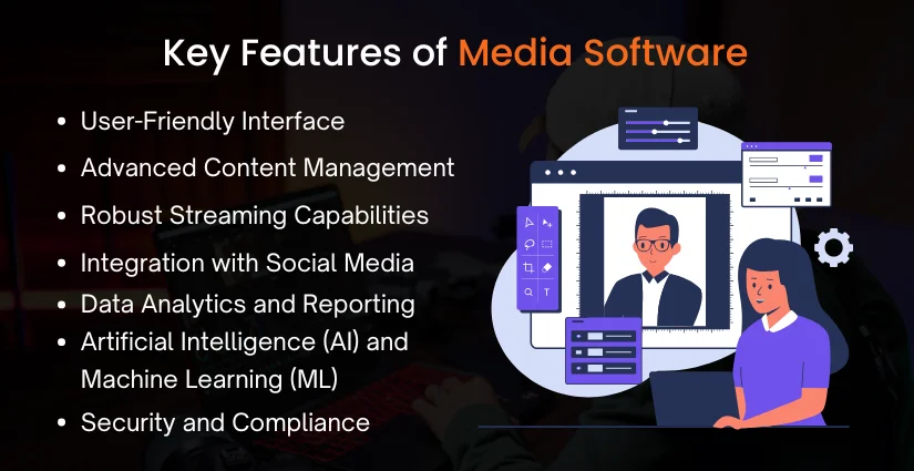 Features of Media Software Development 
