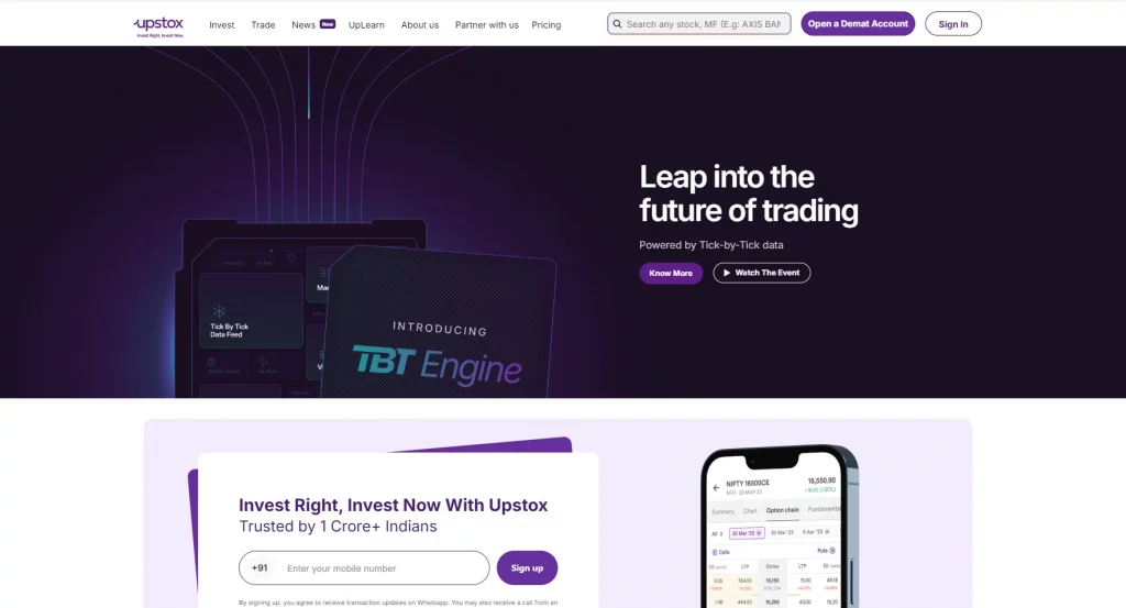 Upstox App