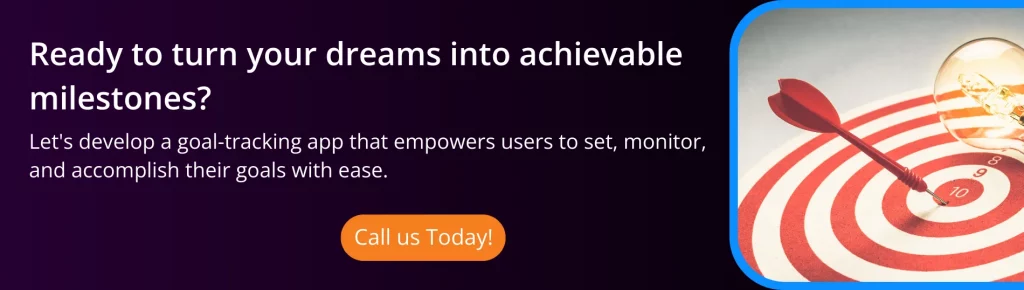 goal tracking app development cta2
