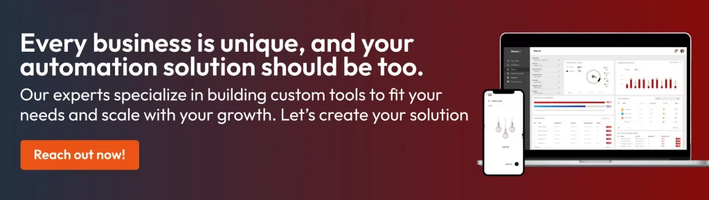 Order Automation Software Development cta2