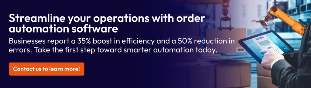 Order Automation Software Development cta1