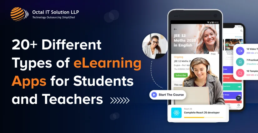 20+ Different Types of eLearning Apps for Students and Teachers for 2025
