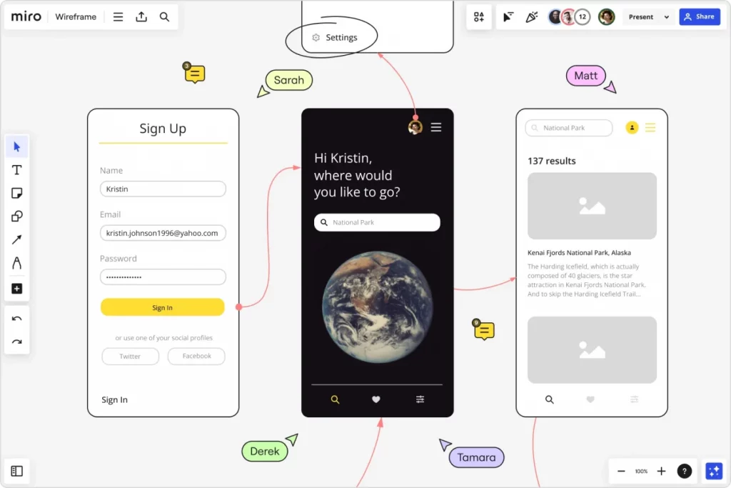 Best Wireframe Tools - miro