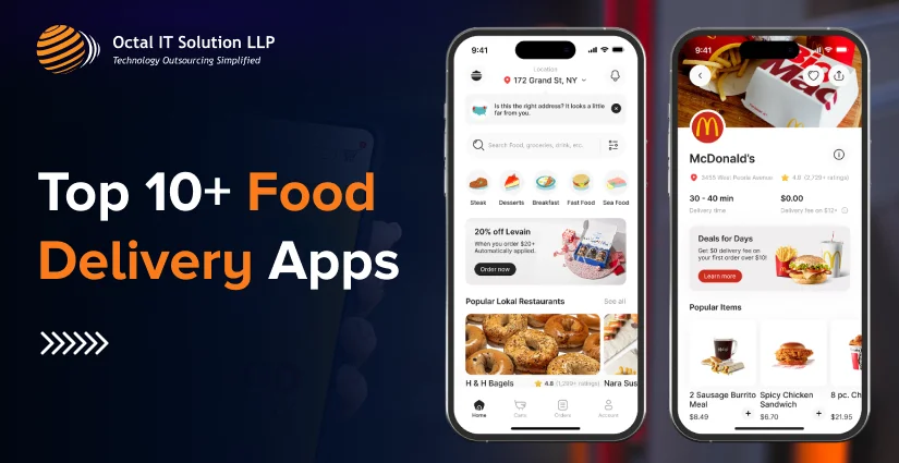 10+ Top Food Delivery Apps in 2025