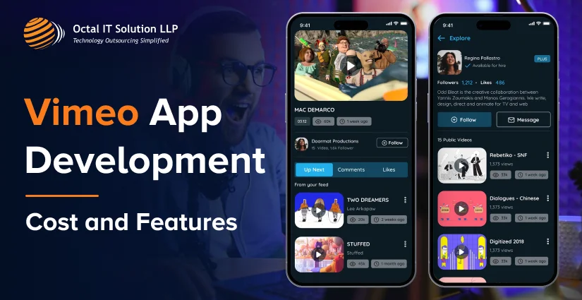 How to Develop apps like Vimeo: Cost and Features 2025