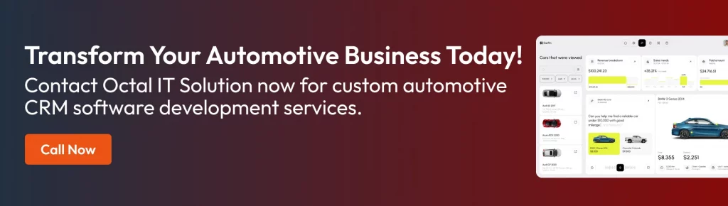 Automotive CRM Software development cta2