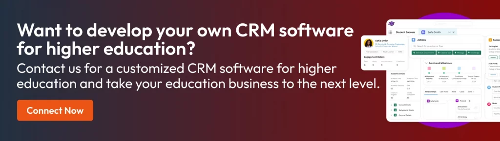 CRM Software for Higher Education cta1