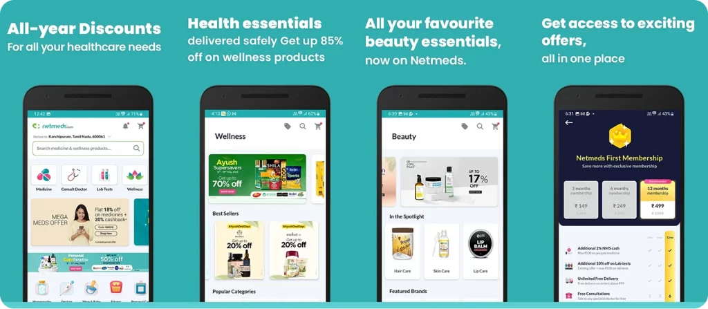 Netmeds: Popular Courier Apps for Medical