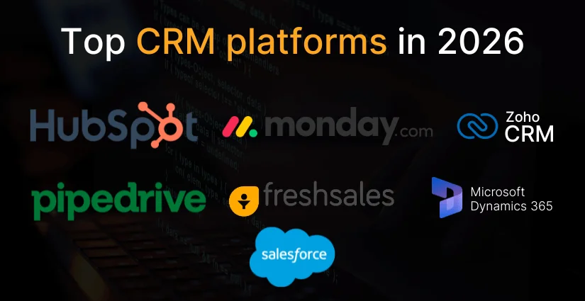 Top CRM platforms in 2026 (1) CRM platforms