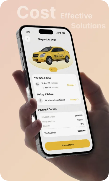 Taxi Booking App Development Cost Breakdown: Complete Pricing Guide