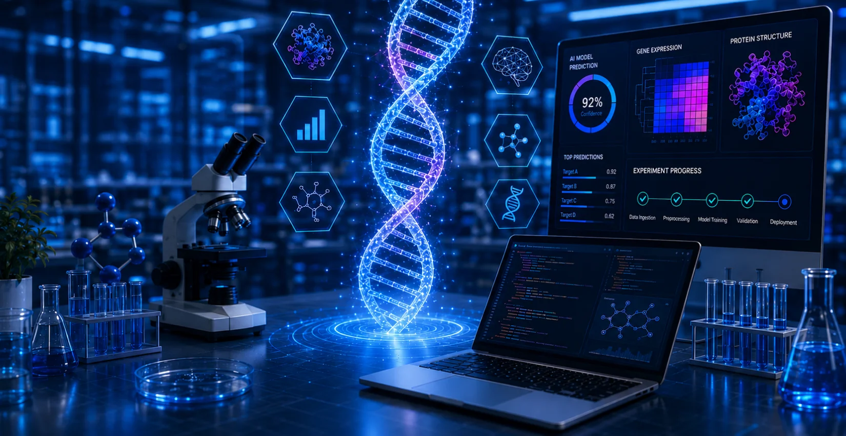 AI-Powered Biotech Software Development: Complete Guide to Costs, Process & Benefits