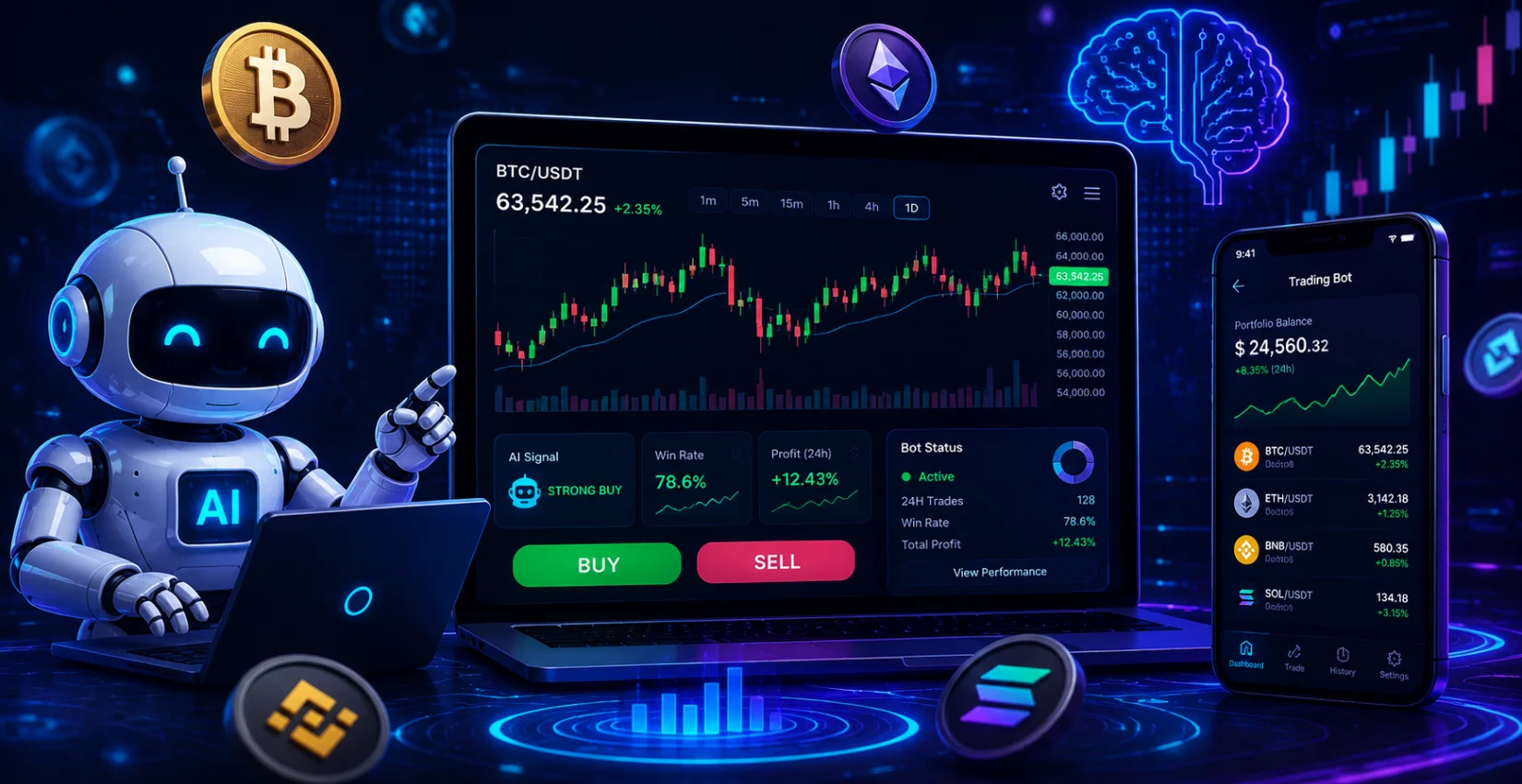 AI-Powered Crypto Trading Bot Development- A Complete Guide
