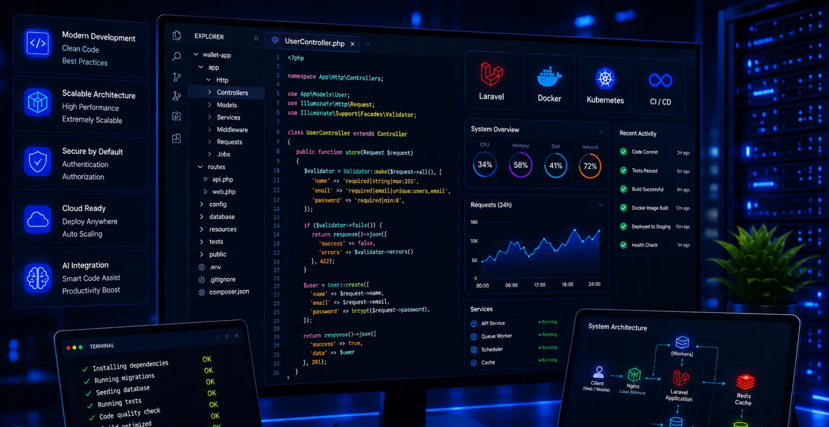 PHP 2026 development environment with PHP 8