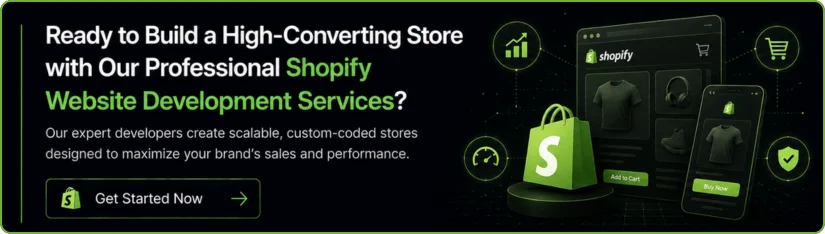 Shopify Website Development Services CTA