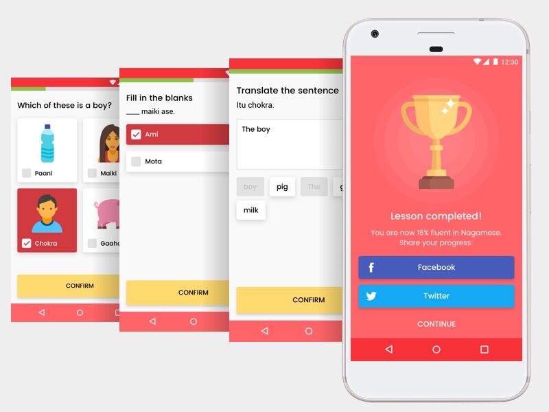 Language Learning Mobile App Development