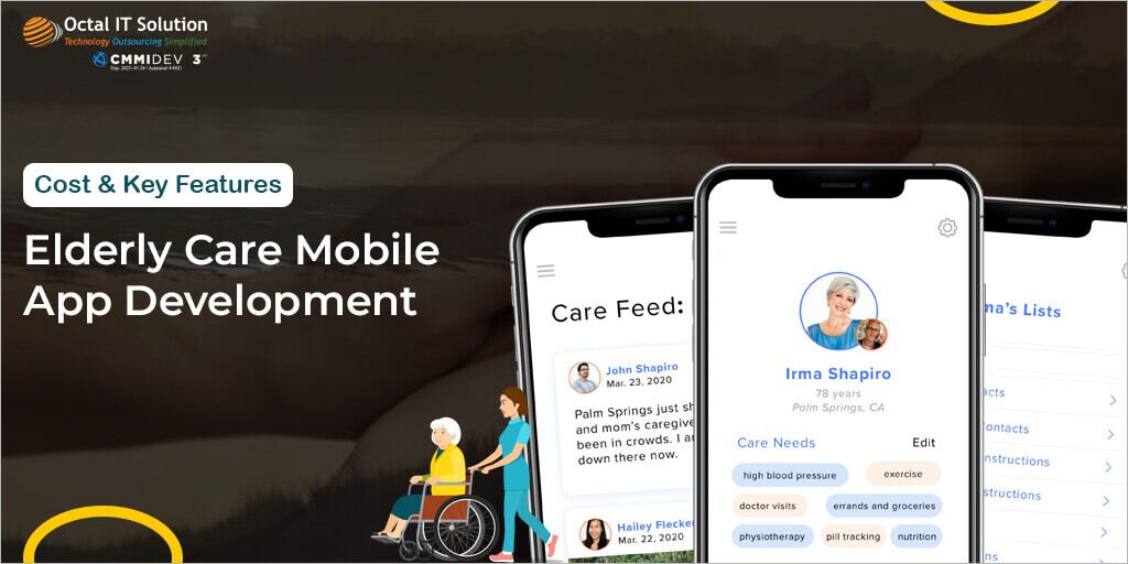 Elderly Care App Development – Cost and Key Features