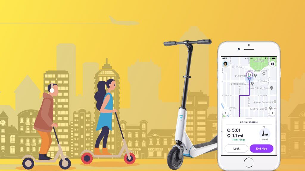E Scooter App Development